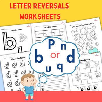 Letter reversals/b.d/p.q/n.u/Worksheets/special education/ | TPT
