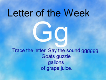Preview of Letter sound sorts Letter g and s