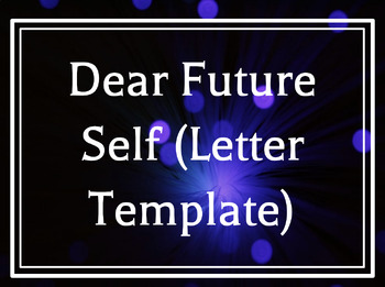 Preview of Letter to My Future Self Template (Lined, Double-sided) (Google Docs™)