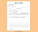 Letter to Santa Christmas Activity Sheet Dear Santa Claus