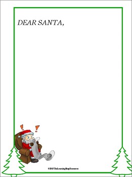 Free Santa Claus Work Sheet Teaching Resources | TPT