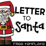 Letter to Santa {FREE}