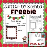 Letter to Santa FREE Printable