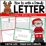 Letter to Santa | Winter Friendly Letter Templates
