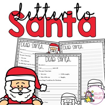 Preview of Letter to Santa Worksheets