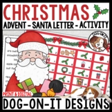 Letter to Santa and Christmas Kindness Advent Calendar Bundle