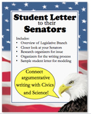 Student Letter to Senator:  Argumentative Writing & Civics