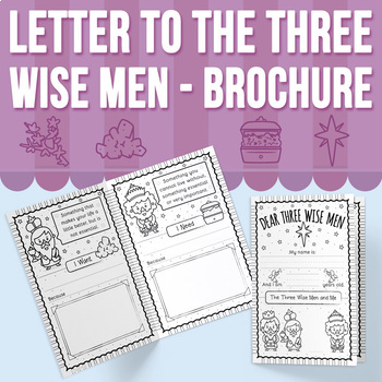 Preview of Letter to The Three Wise Men | Writing Prompt about Needs, Wants, and Wishes