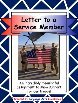 Preview of Letter to a Member of our Military