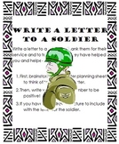 Letter to a Soldier Patriotic Writing Lesson