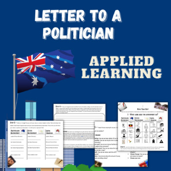 Preview of Letter to an MP - Civics & Citizenship Australia (2-3 Week Project)