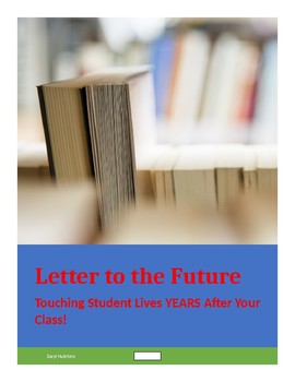 Preview of Letter to the Future (Nationally recognized assignment)