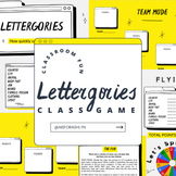 Lettergories: Classroom Game