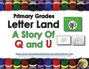 Preview of Letterland A Story of Q and U