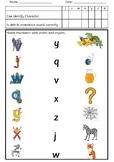 Letterland Assessment (j,v,w,x,y,z,q)