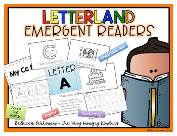 Preview of Letterland Emergent Reader {Letter A}