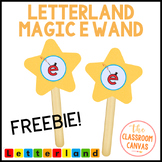 Letterland Magic E Wand Template FREEBIE