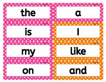 Letterland Tricky Words--Grade One by KinderFirsties | TpT
