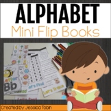 Alphabet Worksheet Flip Books, Letter Tracing Writing Pape