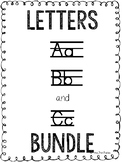 Letters A, B, and C Activities and Printables *BUNDLE*