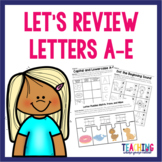 Letters A-E Pack