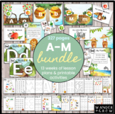 Letters A-M BUNDLE | Preschool, Kindergarten Homeschool Cu
