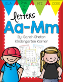 Letters A-M RTI - Grab and Go
