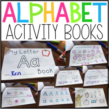 Preview of Alphabet Books Alphabet Activities
