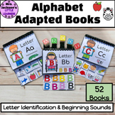 Alphabet Letters A-Z Matching and Errorless Adapted Books