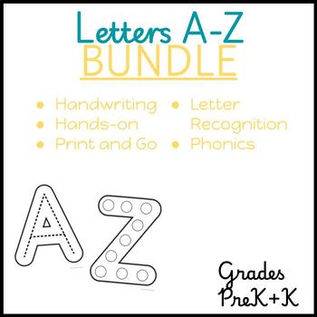 Preview of Letters A-Z Bundle