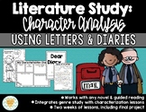 Literature Study Guide: Character Analysis Using Letters &