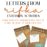 Letters From Rifka EXTENSION ACTIVITIES, Pairs W/ Text, Di