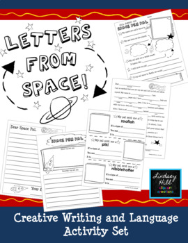 Preview of Letters From Outer Space: Creative Writing and Language Activity Set