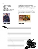 Letters From the Front Activity