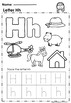 Letters G , H , I Worksheets/Alphabet Tracing /Sounds Preschool Morning ...