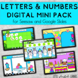 Letters & Numbers Digital Mini-Pack {FREEBIE}