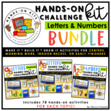 Letters & Numbers Hands-On Kit BUNDLE | Morning Work | Cen