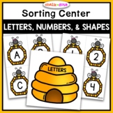 Letters, Numbers, and Shapes Sorting
