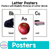 Letters Posters - Posters with Realistic Pictures of Letter Words