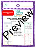 Letters & Printing - Learning Activity Pockets Digital Download