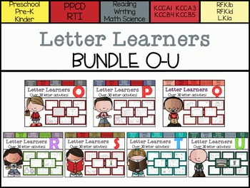 Preview of Letter Learners: O-U Bundle *Save $*