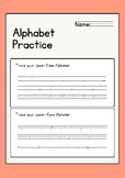 Letters Upper Case And Lower Case Workbook for Kids