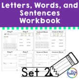 Letters Words and Sentences Workbook 2 - Phonics Curriculu