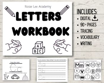 Preview of Letters Workbook