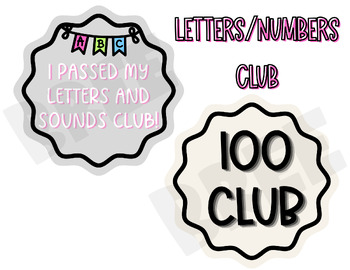 Preview of Letters and Numbers Club!