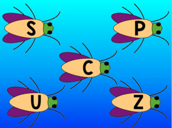 Preview of Letters and Numbers Fly Swat