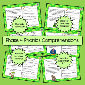 Letters And Sounds Phase 4 Worksheets Teaching Resources Tpt