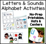 Alphabet - Letters and Sounds - Morning Work, Centers, Cro