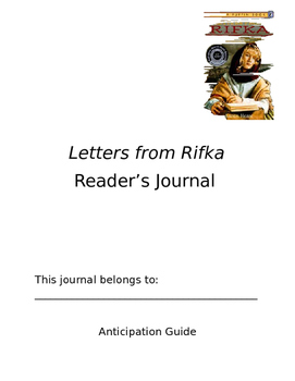 Preview of Letters from Rifka Reader's Journal