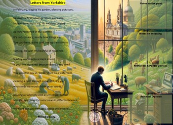 Preview of Letters from Yorkshire A4 Revision Poster